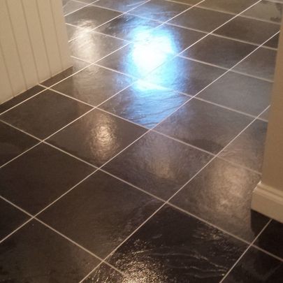  After Slate Floor Restoration