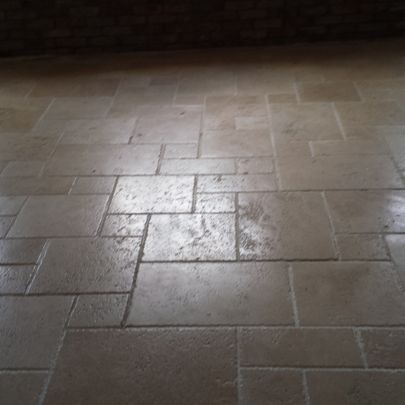Marble Floor Restoration Before Work