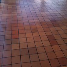 Terracotta Floor Cleaning After