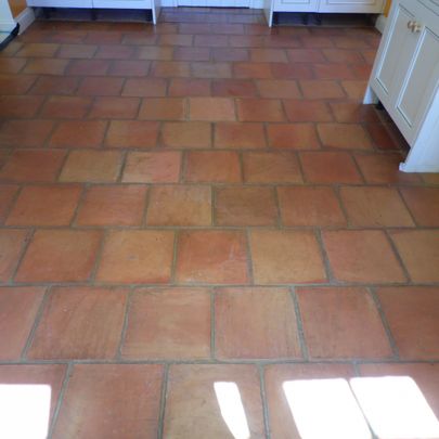 Terracotta Floor Renovation Before