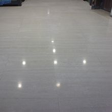 Marble Floor Restoration After Work
