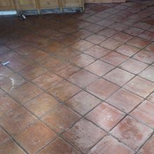 Terracotta Floor Restoration After